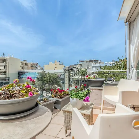 Atmospheric With Large Terrace Heraklion (Crete)